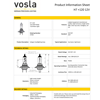 Vosla 12V H7 Ampul 55W +120 Fazla Işık PX26d VS27438 (2 li)