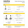 Vosla 12V H7 Ampul 55W PX26d VS28328 (2 li)