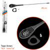 Zendar Y-220V Tepe Anteni SLX Düz (İcma Tip) 49 cm BR0025020