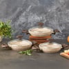 FALEZ CREAMY 6 PARÇA SAHAN SET