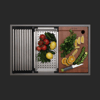 Allure El Yapımı Nano Eviye Seti 70x44 cm Mat Gri (Gun Grey)