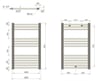 DEKORATİF 50X80 BEYAZ HAVLUPAN