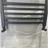 DEKORATİF 50X80 MAT SİYAH KARE BORULU  HAVLUPAN