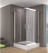 DUŞHOME DUŞAKABİN GLORY SERİSİ 90X90 KÖŞE AÇILIR TEKNE+KABİN