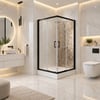 Duşhome Glory Serisi 100x100 cm Kare Mat Siyah Profil Şeffaf Cam Tekneli Duşakabin SetiDushome Glory 100x100 Kare Duşakabin Tekne + Kabin Seti Mat SiyahDuşakabinDUŞHOME7650DUŞHOMEDuşhome Glory Serisi 100x100 cm Kare Mat Siyah Profil Şeffaf Cam Tekneli Duşakabin Seti