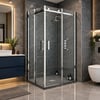 Duşhome Titanyum Serisi 100x100 cm Kare Lüks Temperli Cam Duşakabin (y: 190 cm)Dushome Titanyum 100x100 Kare Duşakabin Krom Profil H:190cmDuşakabinDUŞHOME7633DUŞHOMEDuşhome Titanyum Serisi 100x100 cm Kare Lüks Temperli Cam Duşakabin (y: 190 cm)