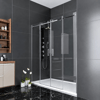 Duşhome Titanyum Serisi 170 cm İki Duvar Arası Lüks Duşakabin (y: 190 cm)DUŞHOME Titanyum Serisi 170cm Ön Cephe H190cm Duşakabin | Temperli Cam ve Krom Profilli Modern Duş Kabini | DushomeDuşakabinDUŞHOMETİTANYUM 150 2S 2HDUŞHOMEDuşhome Titanyum Serisi 170 cm İki Duvar Arası Lüks Duşakabin (y: 190 cm)