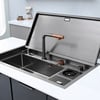 Esperia Akıllı Mutfak Evye Seti (Şelale Akışlı ve Dijital Ekranlı)Esperia Akıllı Evye 90x50 cm | Teknolojik Evye Seti ve Premium Mutfak İstasyonuAkıllı Teknolojik EviyelerMase ModeSNST0026DUŞHOMEEsperia Akıllı Mutfak Evye Seti (Şelale Akışlı ve Dijital Ekranlı)