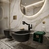 Fleko Ahtapot Plus Mat Siyah Lavabo Bataryası (Armatür&BataryaFleko12230234DUŞHOMEFleko Ahtapot Plus Mat Siyah Lavabo Bataryası (