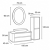 Fym Balero 100 CM Banyo Dolabı (Sahra) (5116)FYM Balero 100 cm Banyo Dolabı | Modern ve Şık Lavabo Altı Dolap | Fonksiyonel ve Dayanıklı Tasarım | Geniş Kullanım Alanı | Büyük Banyolar İçin İdeal SeçimBanyo DolabıFYM5116DUŞHOMEFym Balero 100 CM Banyo Dolabı (Sahra) (5116)