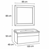 Fym Prada 100CM Banyo Dolabı (Antrasit) FYM Prada 100 cm Banyo Dolabı | Geniş ve Modern Lavabo Altı Dolap | Şık ve Fonksiyonel Tasarım | Dayanıklı ve Kullanışlı Mobilya | Büyük Banyolar İçin İdealBanyo DolabıFYM2436DUŞHOMEFym Prada 100CM Banyo Dolabı (Antrasit) 