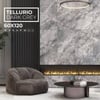 GÜRAL SERAMİK 60*120 TELLURİO DARK GREY PARLAK