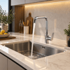 Hansgrohe Focus Mutfak Bataryası 260 KromHansgrohe Focus Eviye Bataryası 260 Krom | Modern ve Dayanıklı Mutfak BataryasıArmatürHANSGROHE ARMATÜR31820000DUŞHOMEHansgrohe Focus Mutfak Bataryası 260 Krom