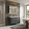 Orka Bari 85 cm Ayna Dolaplı Banyo Dolabı Takımı Ledli  AntrasitOrka Bari 85 cm Banyo Dolabı Takımı Antrasit | Aynalı & Lavabolu Banyo DolabıBanyo DolabıOrka Banyo dolabı5006591 DUŞHOMEOrka Bari 85 cm Ayna Dolaplı Banyo Dolabı Takımı Ledli  Antrasit