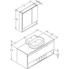 Orka Knidos 90 Cm Navaro Banyo Dolabı TakımıBanyo DolabıOrka Banyo dolabı5000350DUŞHOMEOrka Knidos 90 Cm Navaro Banyo Dolabı Takımı