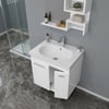 Orka Perge 65 cm Banyo Dolabı Takım (Beyaz)Banyo DolabıOrka Banyo dolabıPrg65BDUŞHOMEOrka Perge 65 cm Banyo Dolabı Takım (Beyaz)