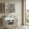 Orka Terme 80cm Parlak Beyaz Banyo Dolabı TakımıBanyo DolabıOrka Banyo DolaplarıTerme 80cm BeyazDUŞHOMEOrka Terme 80cm Parlak Beyaz Banyo Dolabı Takımı