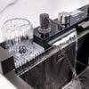 Solo Ultrasonik Temizleme Fonksiyonlu Akıllı Teknolojik Eviye Seti 25X47