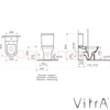 Vitra S50 Kısa Dtd KlozetRezervuar İç Takım Alttan GirişKapak