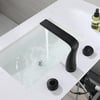 Wind 3 Delikli Sensörlü Lavabo Bataryası Matt Black