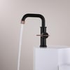 Wing Lavabo Bataryası Matt Black& Rose GoldWing Lavabo Bataryası Matt Black & Rose Gold | Siyah ve Rose Gold Banyo BataryasıArmatür&BataryaMase ModeLBMS0031DUŞHOMEWing Lavabo Bataryası Matt Black& Rose Gold