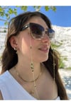 Gözlük zinciri gözlük askısı kalpli şık tasarım
