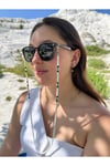 Gözlük zinciri gözlük askısı nazar boncuklu