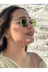 Gözlük Zinciri Gözlük Gözlük Zinciri Kırmız