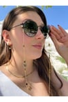 Gözlük zinciri gözlük zinciri kalpli şık tasarım