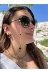Gözlük zinciri gözlük zinciri kalpli şık tasarım