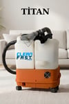 Cleanfast Titan 20L Kumandalı Profesyonel Çift Motorlu (1400x2) 2800W 5 Bar Buharlı Koltuk ve Halı Yıkama Makinesi