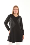 Lanze Soft Touch Parçalı Tunik Parça Desen