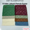 Dev Kampanya! 8 Adet Jakarlı Pamuk Eşarp