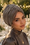 Ağaç Kabuğu Piliseli Büzgü Model Dolgulu Bone