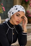 Beyaz Puanlı Önü Düz Deniz - Havuz Bonesi