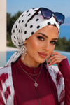 Beyaz Puanlı Önü Düz Deniz - Havuz Bonesi