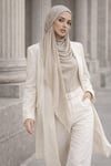 Vizon Melanj Bandana Bone Şal