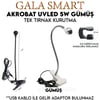 AKROBAT UV LED 5W GÜMÜŞ