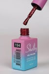 SHELBY 10 ML. A194 IŞILTILI KIRMIZI KALICI OJE