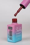 SHELBY 10 ML. A200 IŞILTILI KIRMIZI KALICI OJE