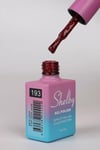 SHELBY 10 ML. A193 IŞILTILI KIRMIZI KALICI OJE