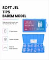 SHELBY SOFT JEL TİPS 600 LÜ PAKET - SALON ALMOND