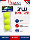 3 LÜ TENİS TOPU POŞETTE