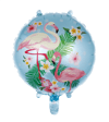 5630-18 İNÇ YUV. FLAMİNGO MAVİ FOLYO BALON 43*43