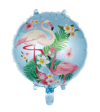 5630-18 İNÇ YUV. FLAMİNGO MAVİ FOLYO BALON 43*43