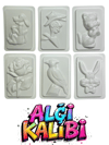 6 LI ALÇI KALIBI SETİ 12x17