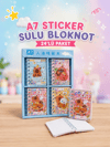 A7 STİCKER SULU BLOKNOT 24 LÜ