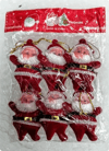 AĞAÇ SÜSÜ NOEL BABA 6 LI