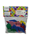 AHŞAP RENKLİ GEOMETRİ ŞEKİL KOD:EM-5075