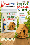 ALG-6012 KUŞ EVİ AHŞAP BOYAMA SETİ